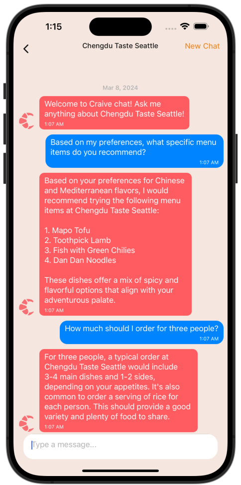 Craive App Preview